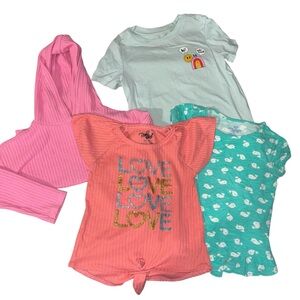 Girls' Colorful T-Shirt Bundle